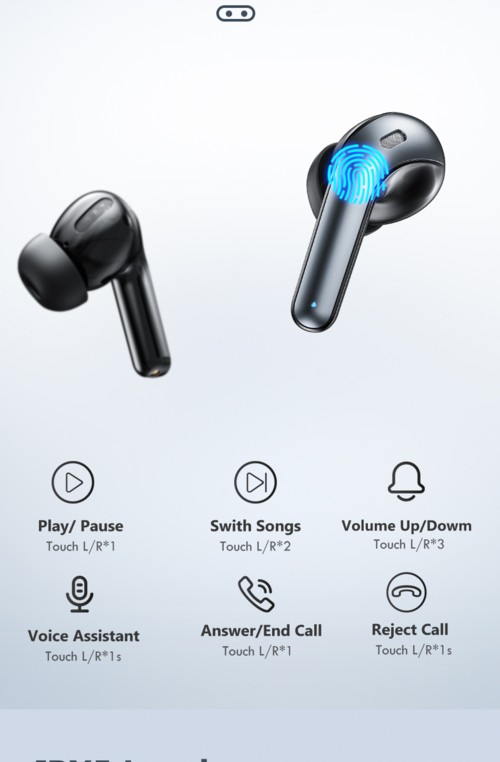 LED TWS 이어버드 Bluetooth 5.0 | 아이폰/화웨이 호환 무선 이어폰