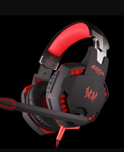 Ninja Dragon Stealth G21Z LED 진동 게이밍 헤드폰 (마이크 내장)