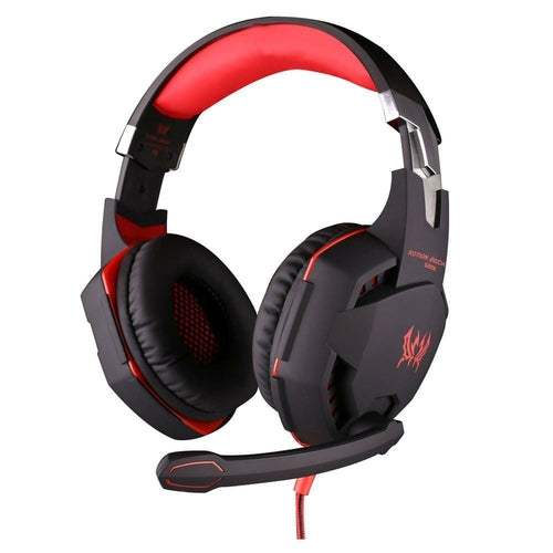 Ninja Dragon Stealth G21Z LED 진동 게이밍 헤드폰 (마이크 내장)